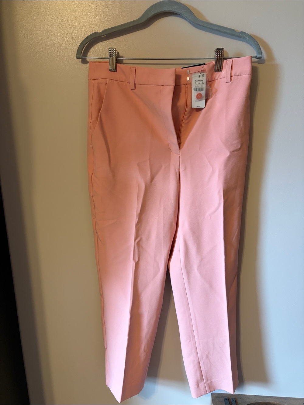Express Editor Straight Ankle Super High Rise Pants